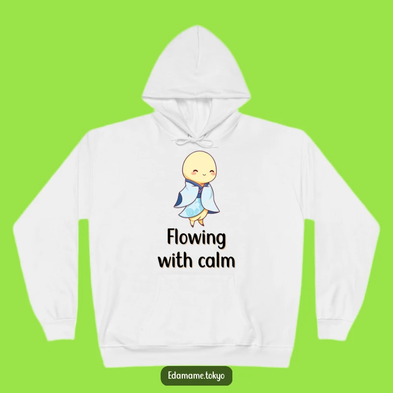 Funny Edamame Kimono Hoodie - Cozy Serenity, Best Funny Gift