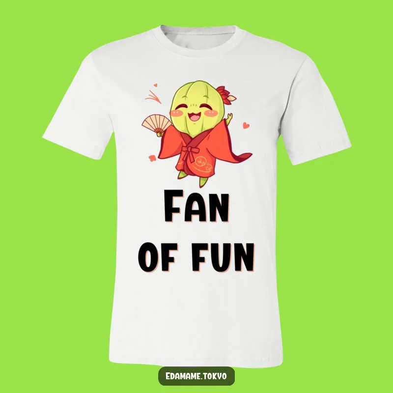 Funny Edamame Fan T-Shirt - Lively Moves, Hilarious Gift Idea